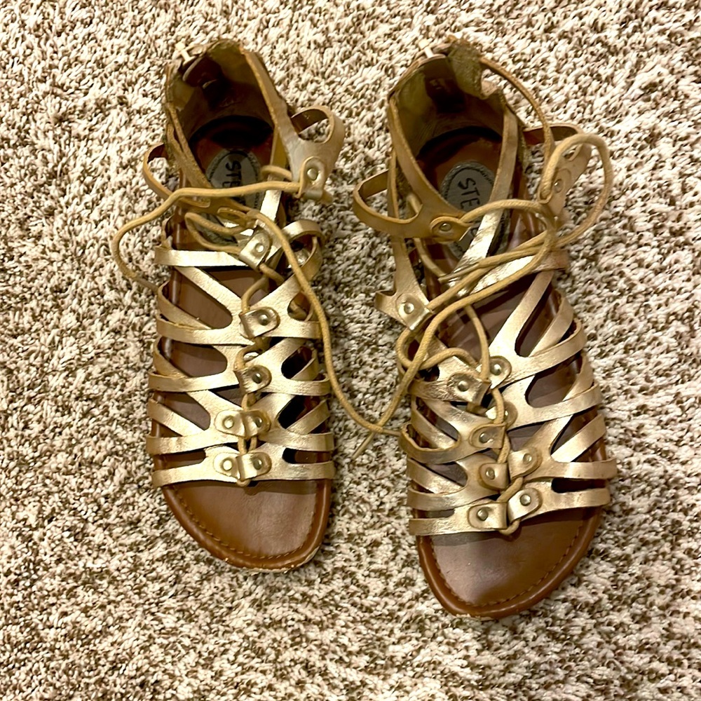 sandals gold